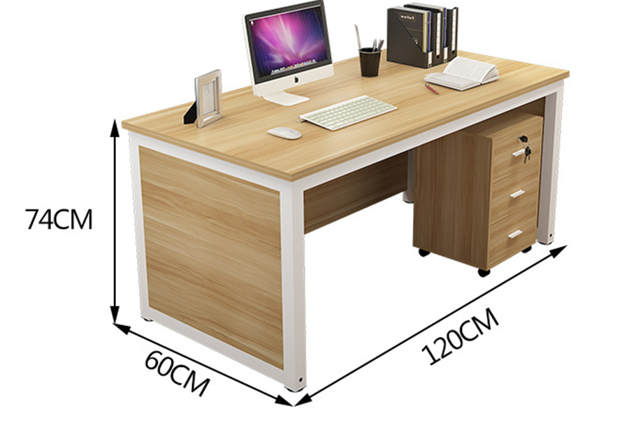电脑办公桌尺寸图