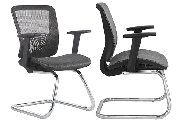 网布座椅办公椅-电脑椅-会议弓形椅定制