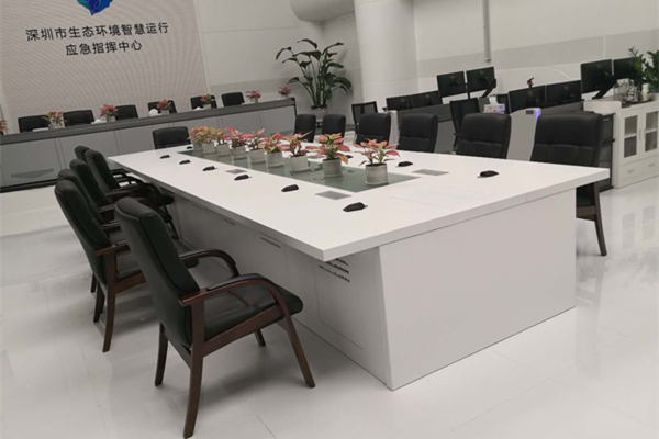 十人会议桌-板式会议桌